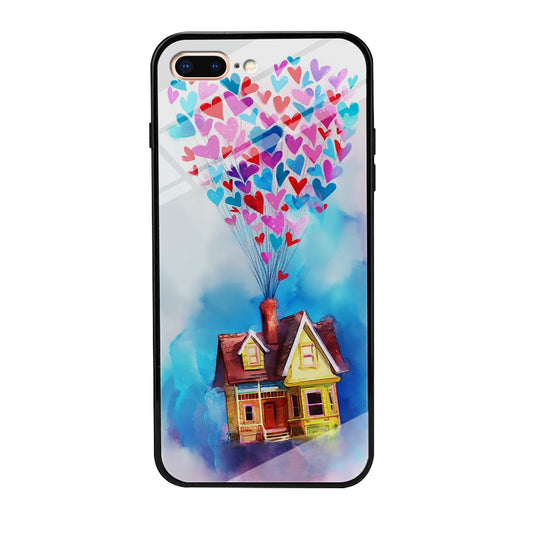 UP Flying House Painting iPhone 8 Plus Case