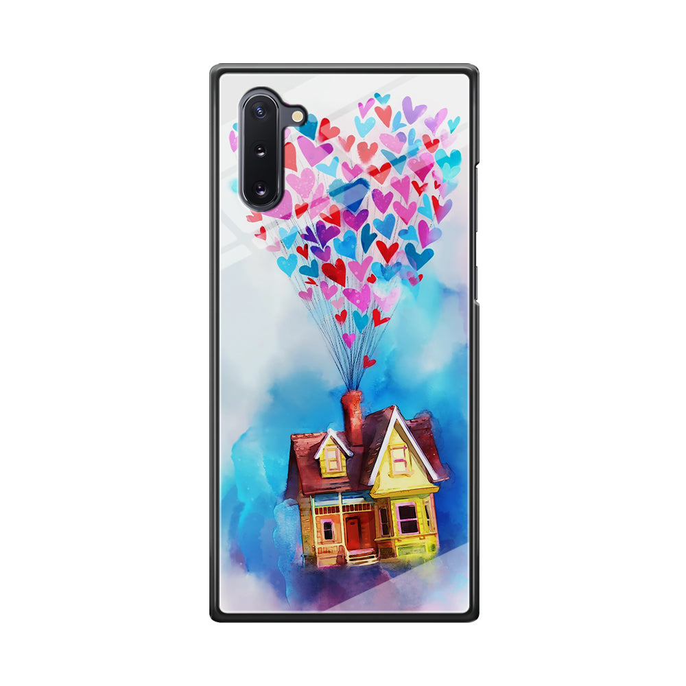 UP Flying House Painting Samsung Galaxy Note 10 Case