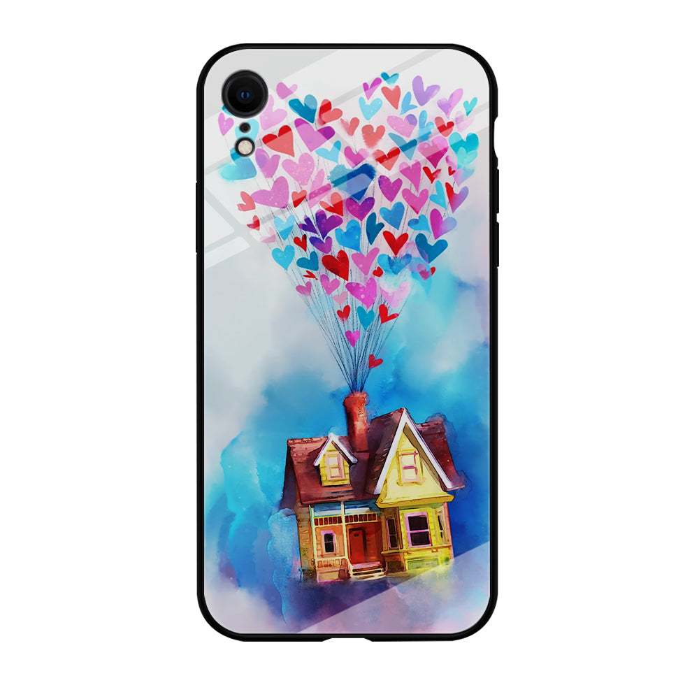 UP Flying House Painting iPhone XR Case