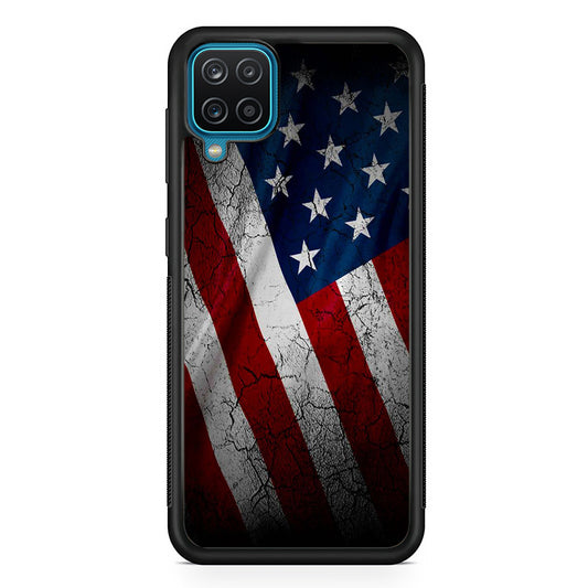 USA Flag 001 Samsung Galaxy A12 Case