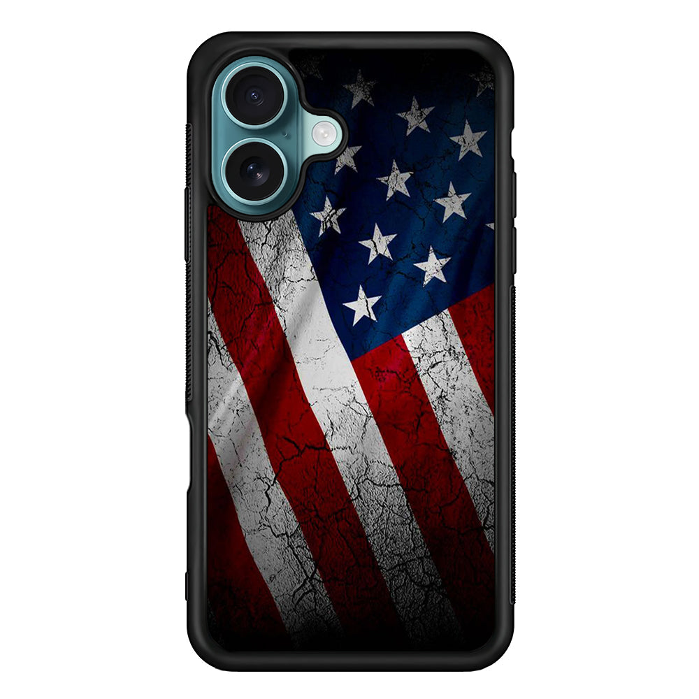USA Flag 001 iPhone 16 Plus Case - Altracase