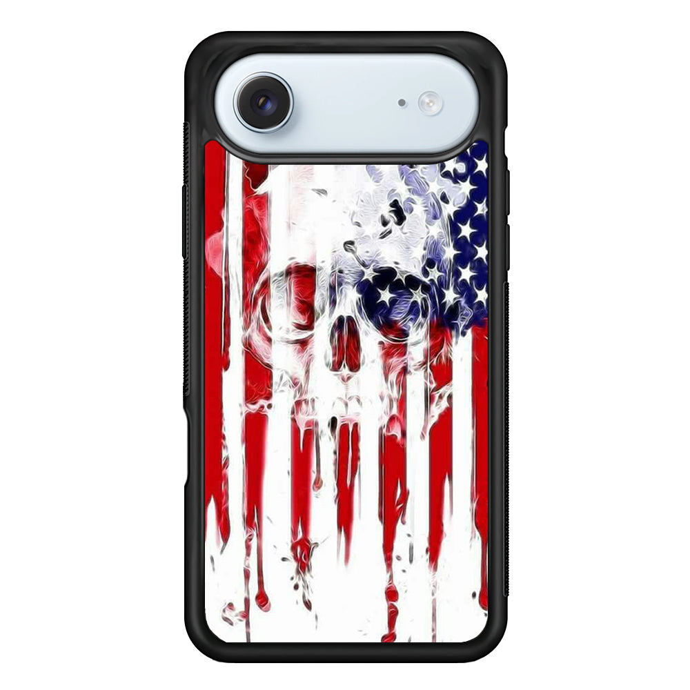USA Flag Skull iPhone 17 Air Case - Altracase