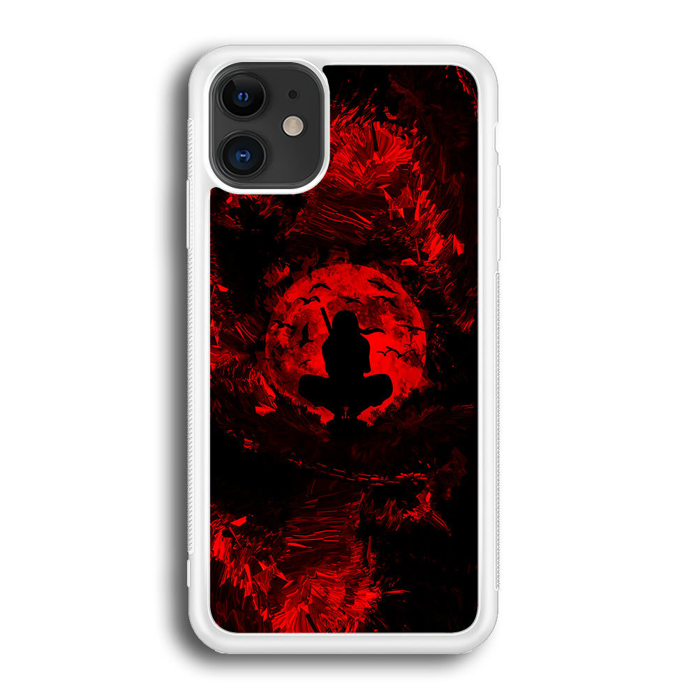 Uchiha Itachi Silhouette iPhone 12 Case