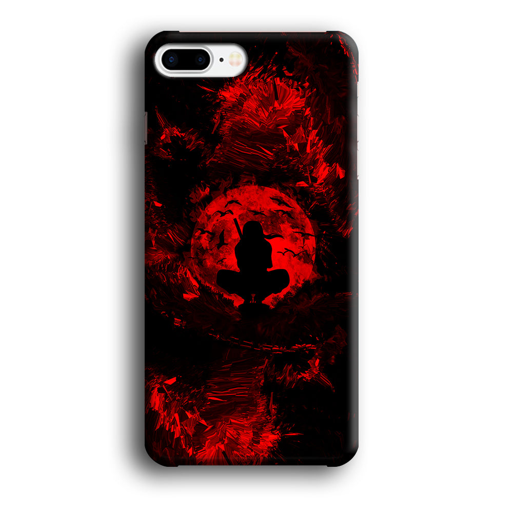 Uchiha Itachi Silhouette iPhone 8 Plus Case