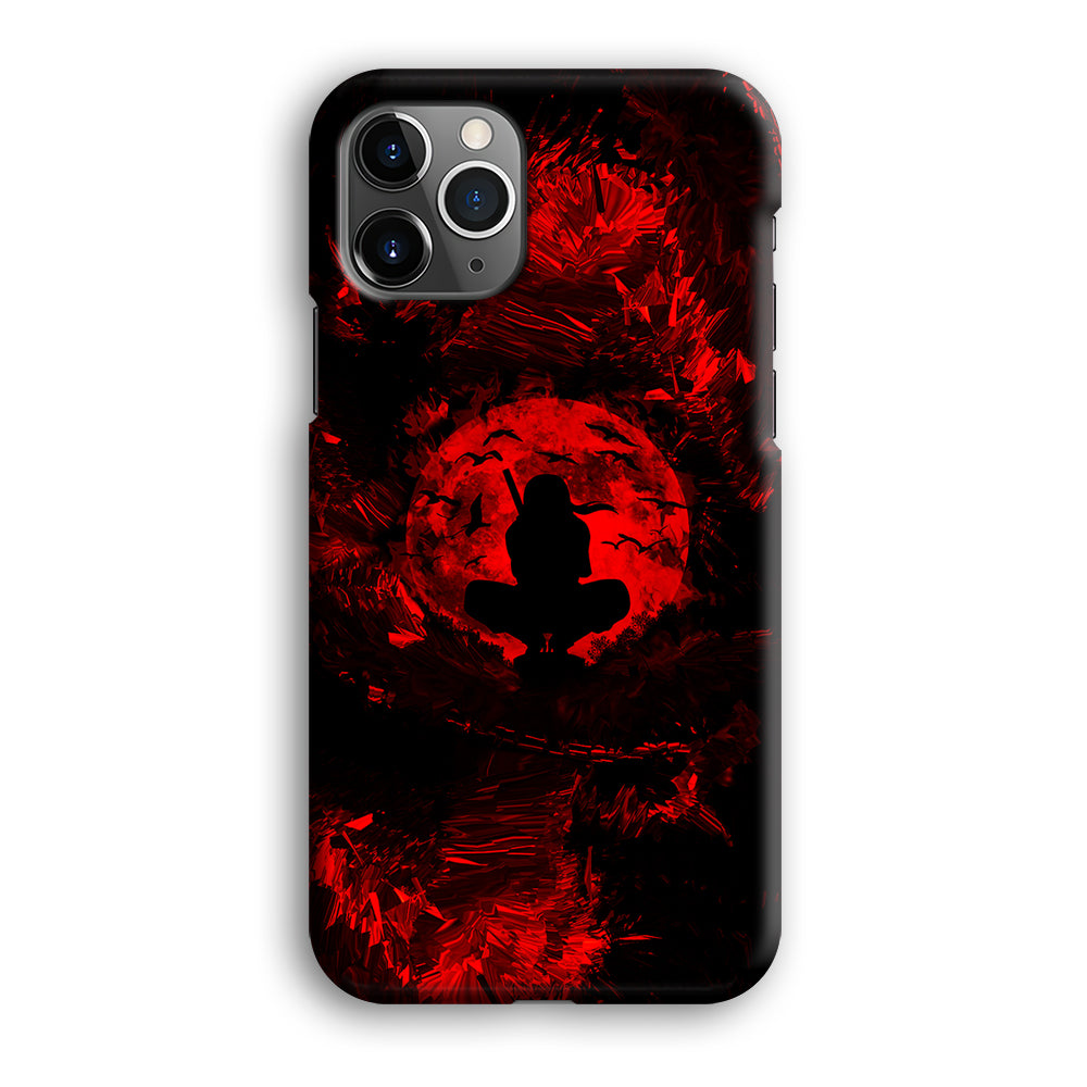 Uchiha Itachi Silhouette iPhone 12 Pro Case