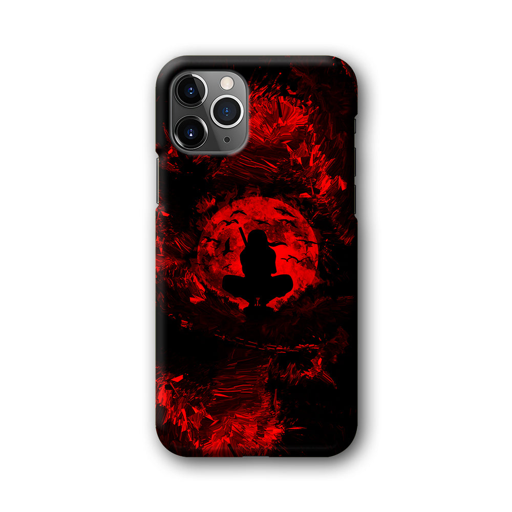 Uchiha Itachi Silhouette iPhone 11 Pro Case