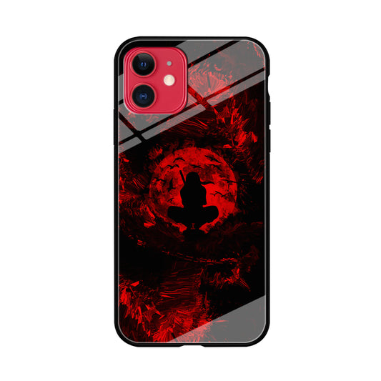 Uchiha Itachi Silhouette iPhone 11 Case