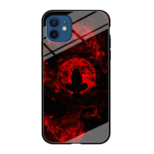 Uchiha Itachi Silhouette iPhone 12 Mini Case