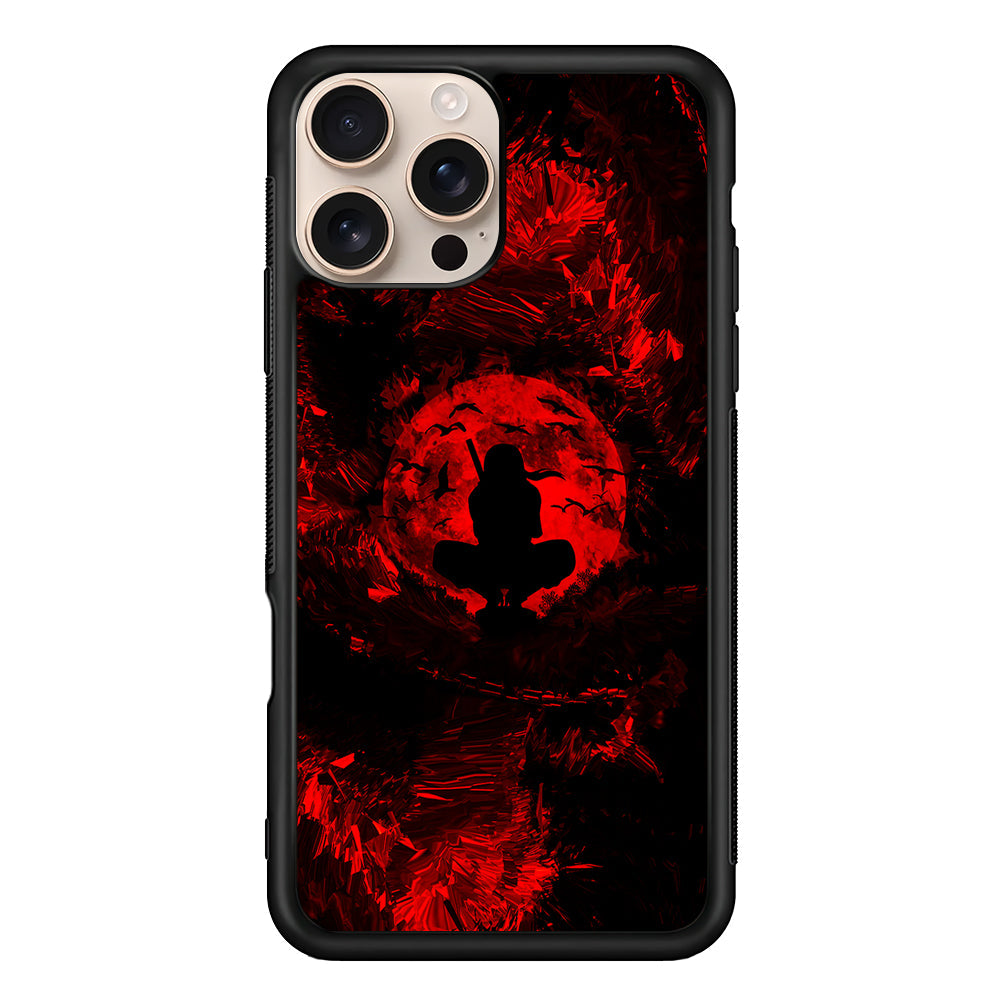 Uchiha Itachi Silhouette iPhone 16 Pro Max Case - Altracase