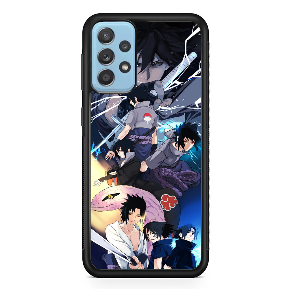 Uchiha Sasuke Growth Samsung Galaxy A52 Case