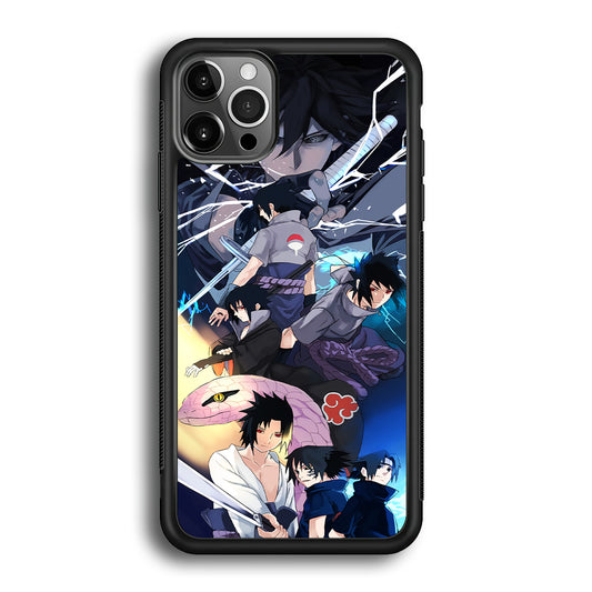 Uchiha Sasuke Growth iPhone 12 Pro Max Case