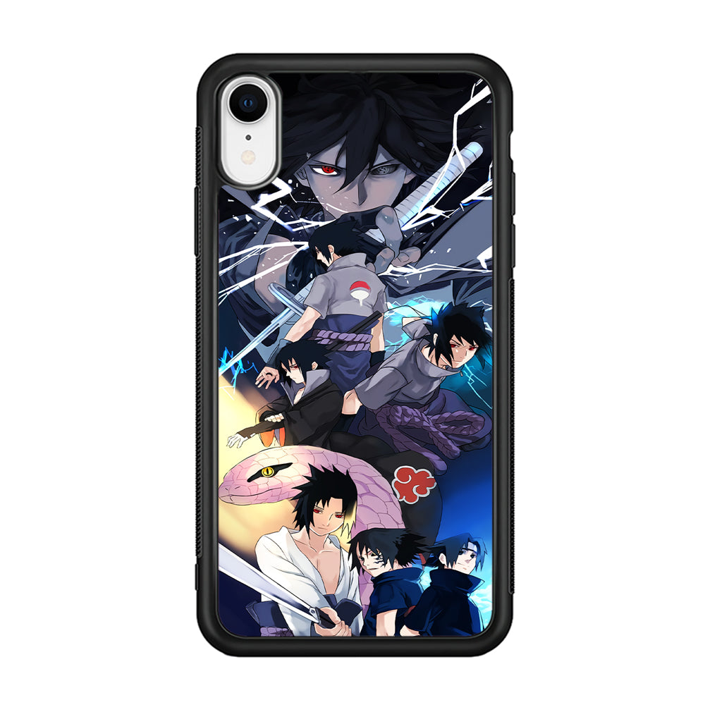 Uchiha Sasuke Growth iPhone XR Case