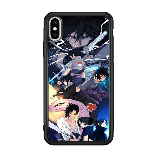 Uchiha Sasuke Growth iPhone X Case
