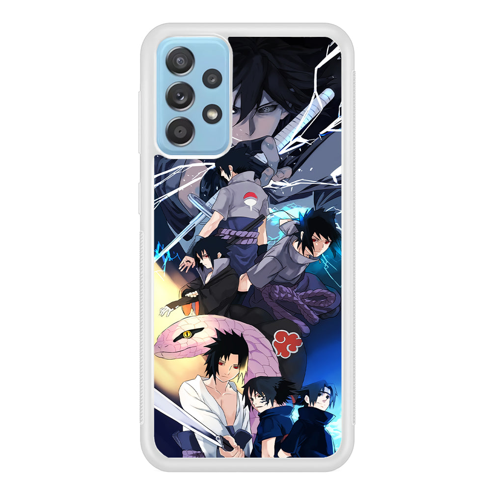 Uchiha Sasuke Growth Samsung Galaxy A52 Case