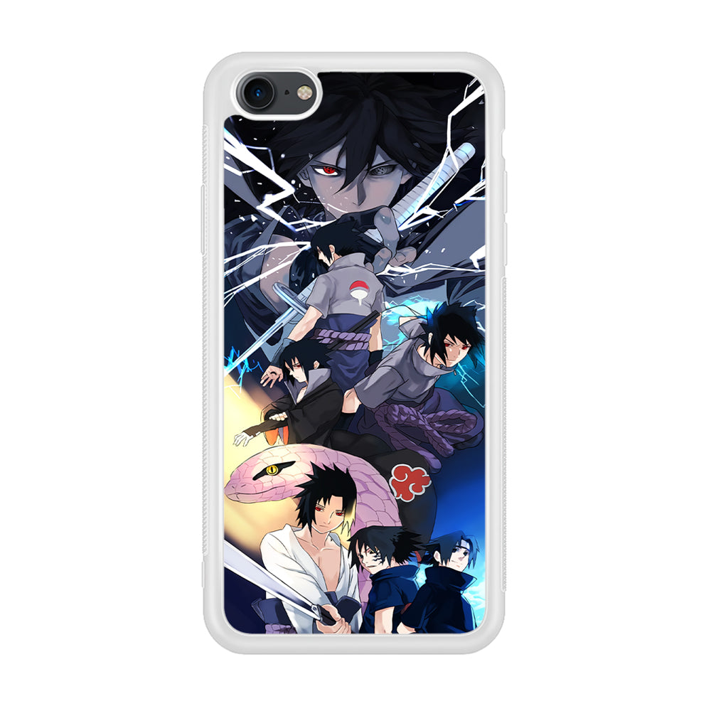 Uchiha Sasuke Growth iPhone 8 Case