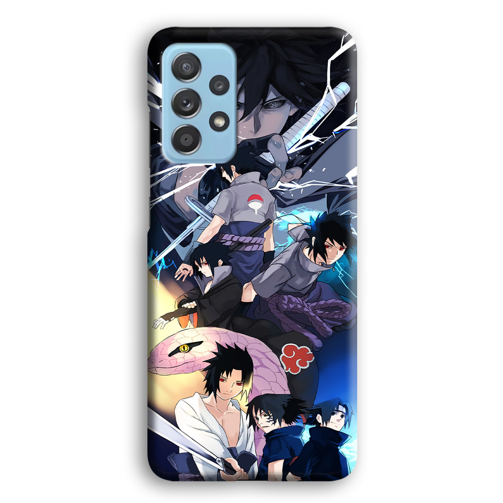 Uchiha Sasuke Growth Samsung Galaxy A52 Case