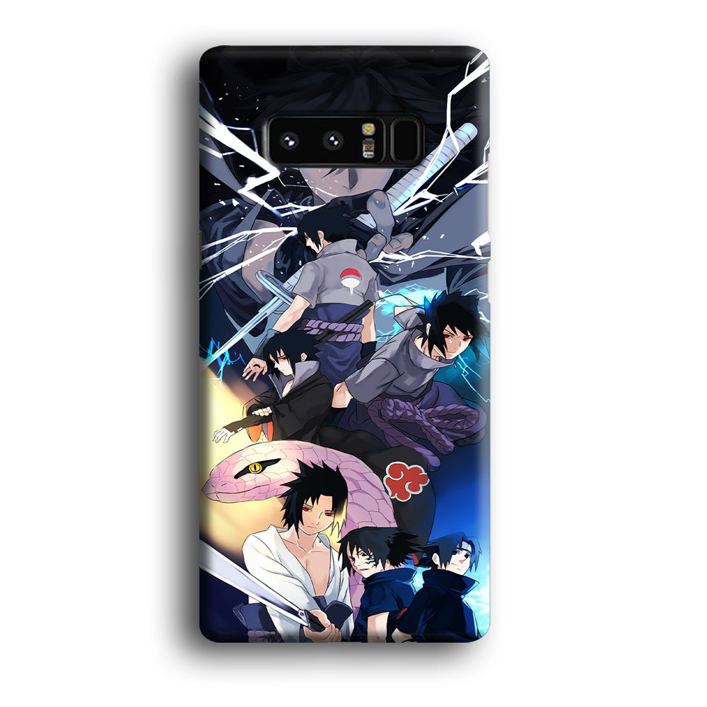 Uchiha Sasuke Growth Samsung Galaxy Note 8 Case