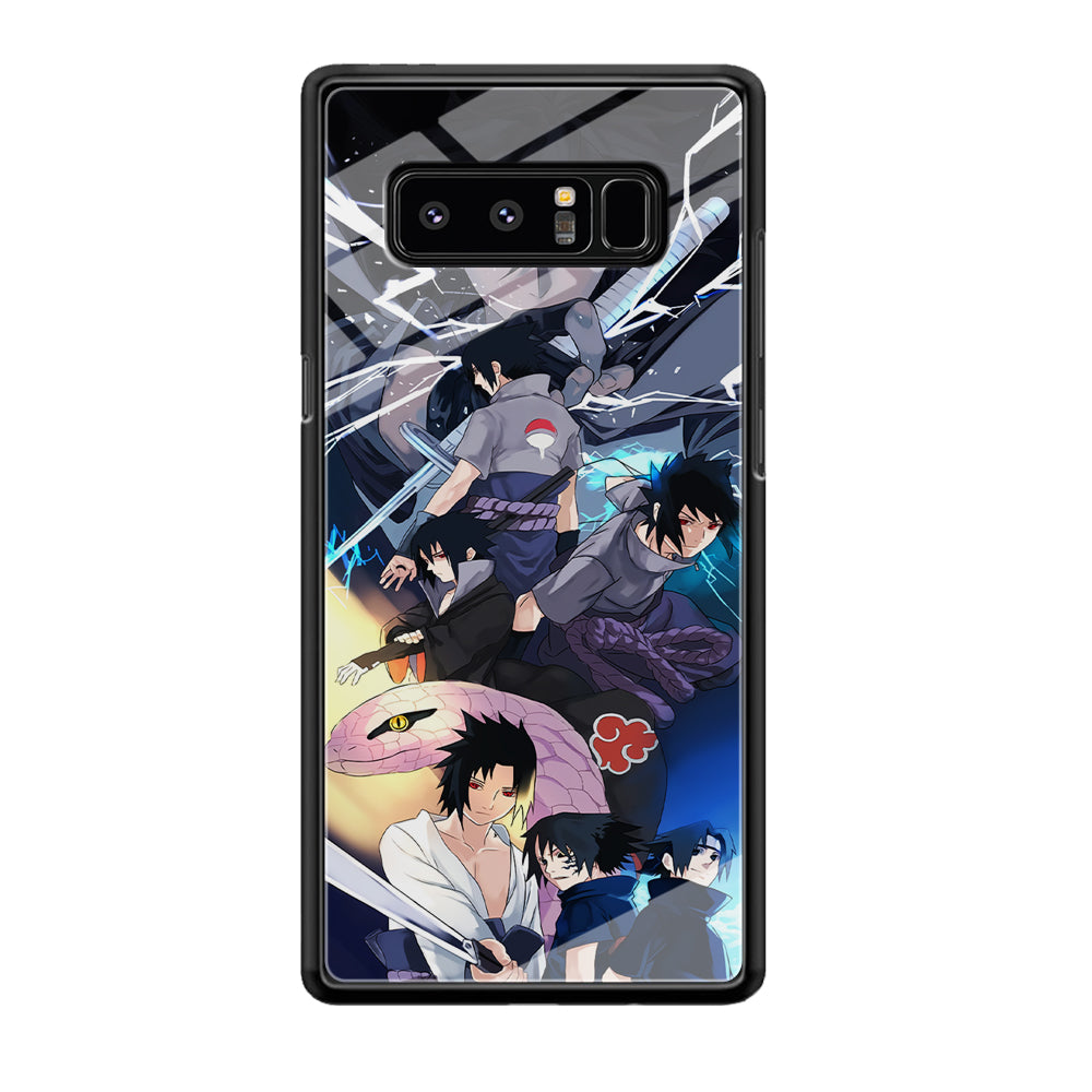 Uchiha Sasuke Growth Samsung Galaxy Note 8 Case