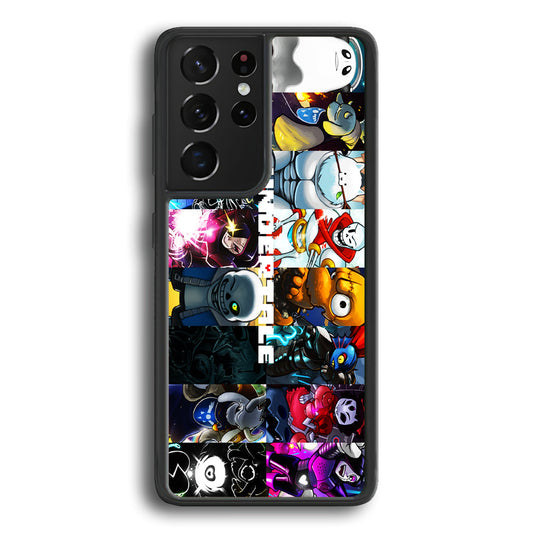 Undertale Collage Art Samsung Galaxy S24 Ultra Case