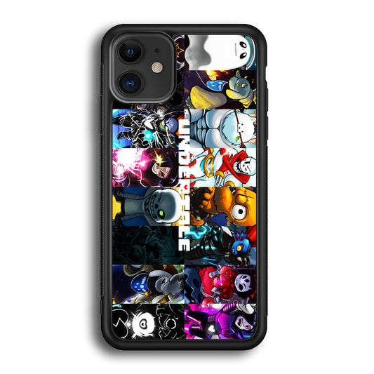 Undertale Collage Art iPhone 12 Mini Case