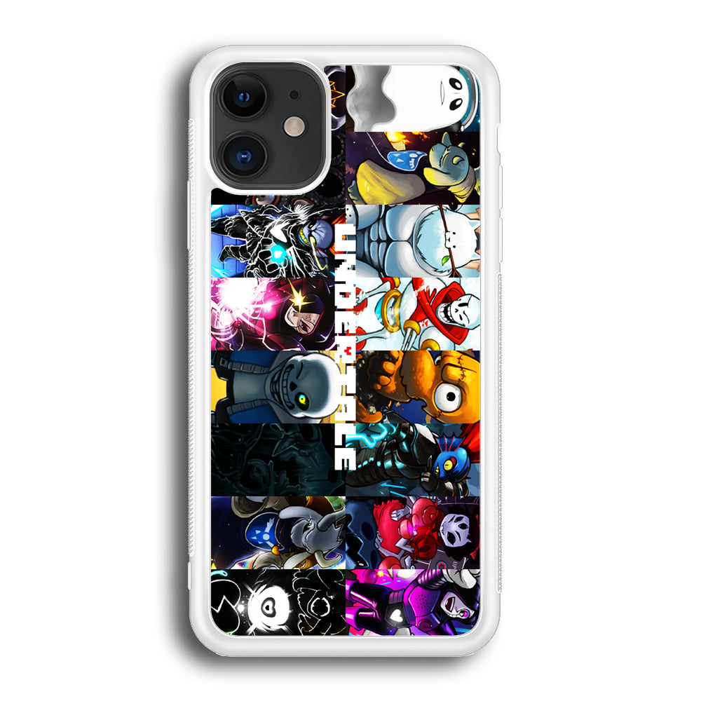 Undertale Collage Art iPhone 12 Mini Case