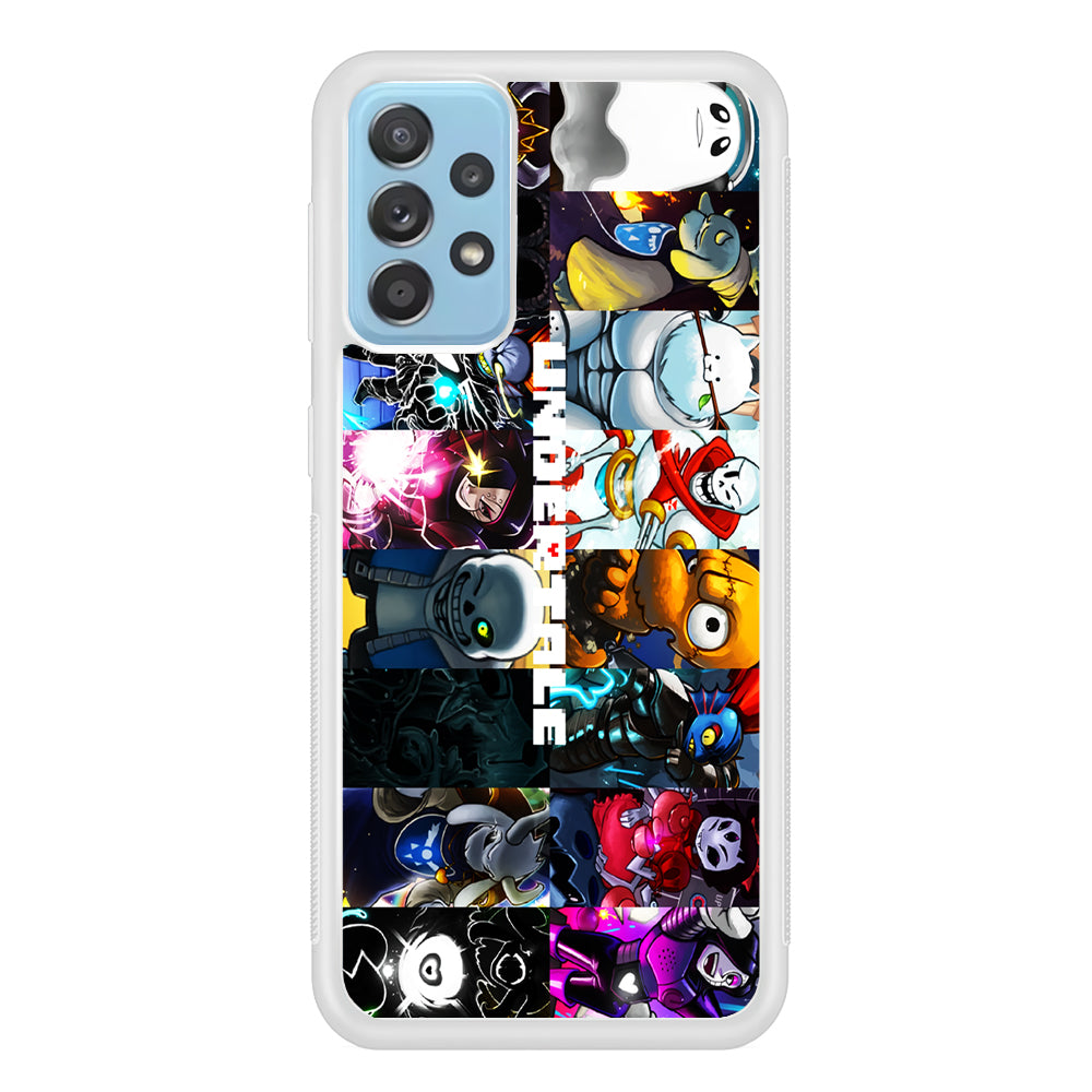 Undertale Collage Art Samsung Galaxy A52 Case