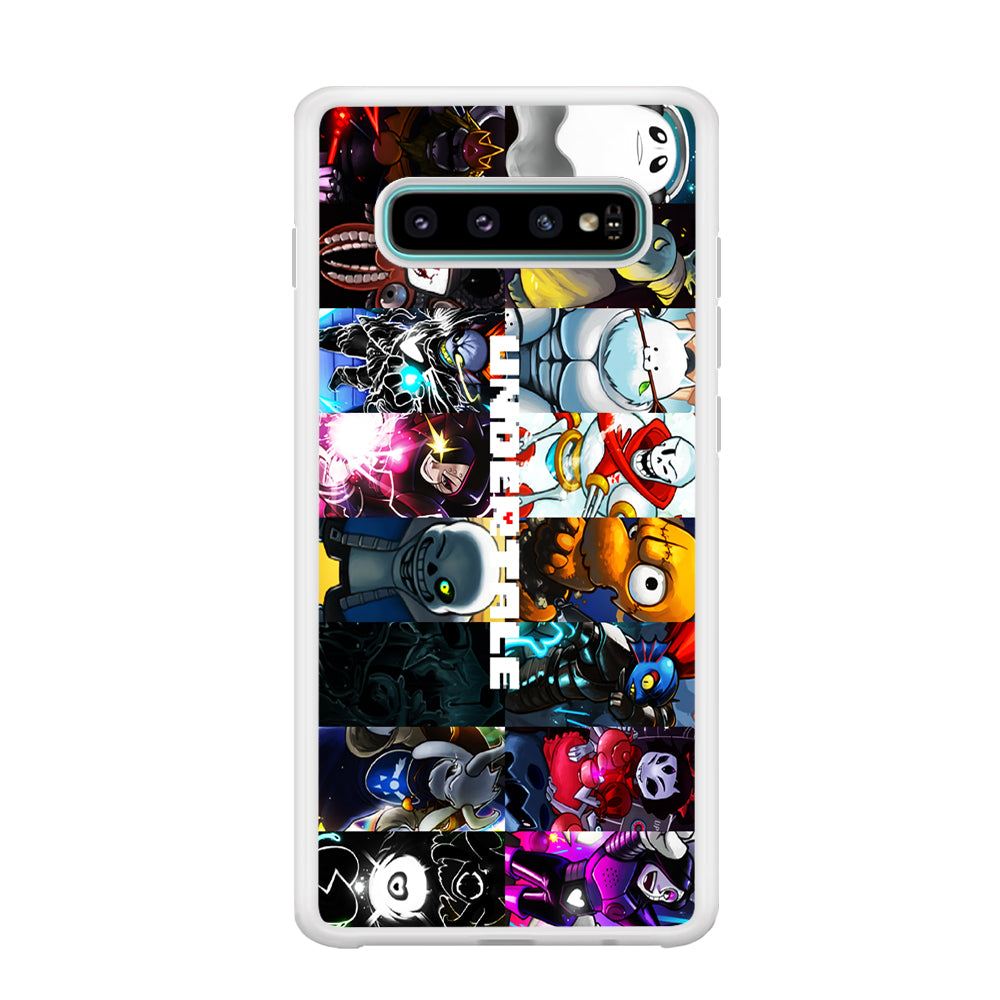 Undertale Collage Art Samsung Galaxy S10 Plus Case