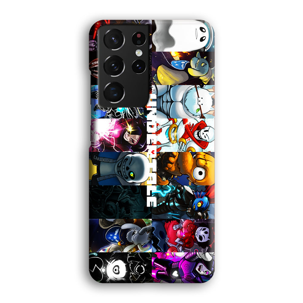 Undertale Collage Art Samsung Galaxy S23 Ultra Case