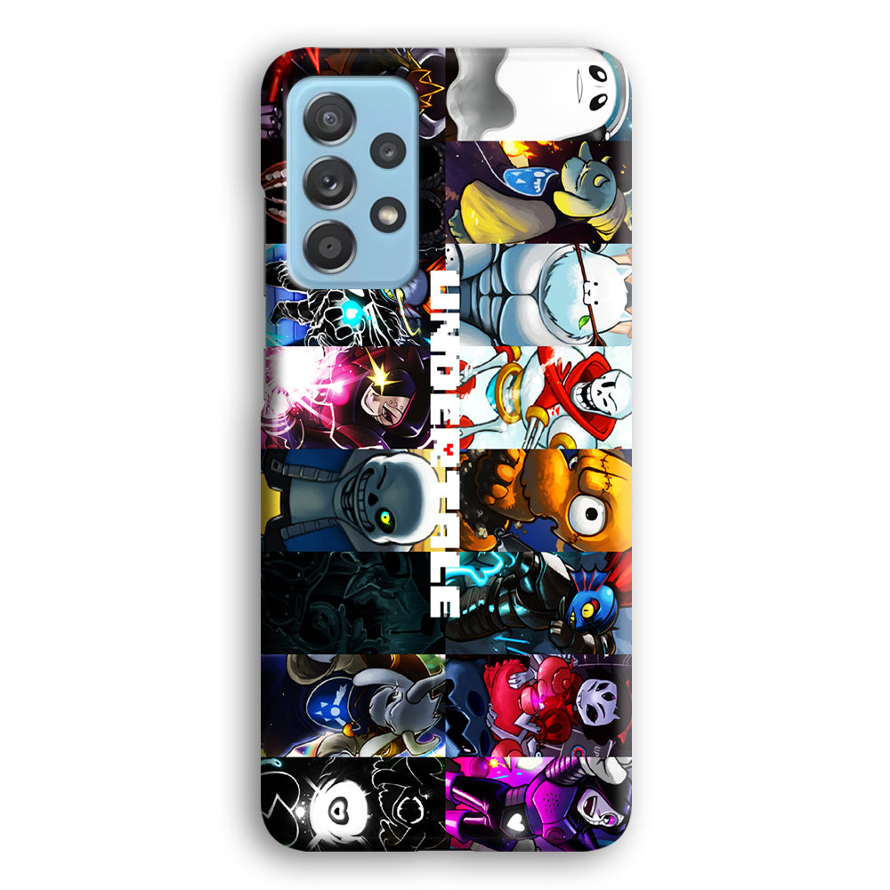 Undertale Collage Art Samsung Galaxy A52 Case