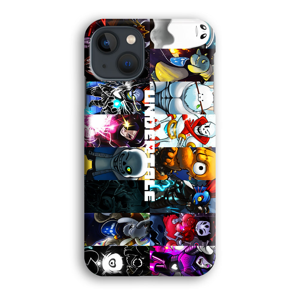 Undertale Collage Art iPhone 14 Plus Case