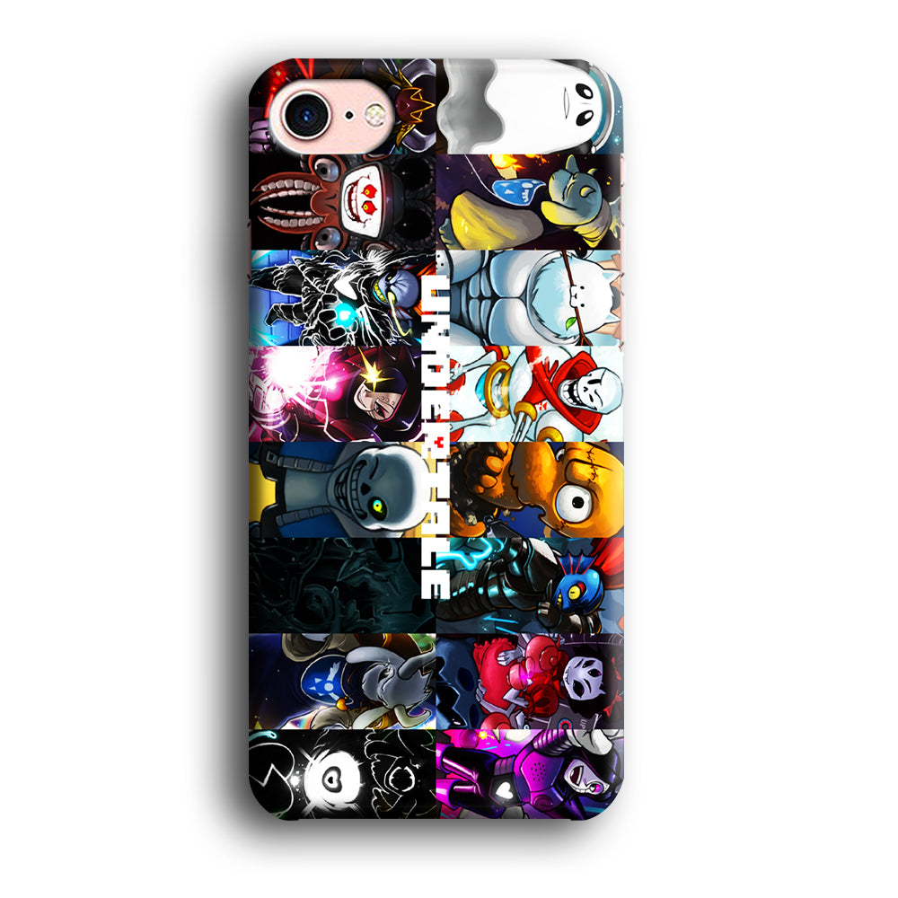 Undertale Collage Art iPhone 8 Case