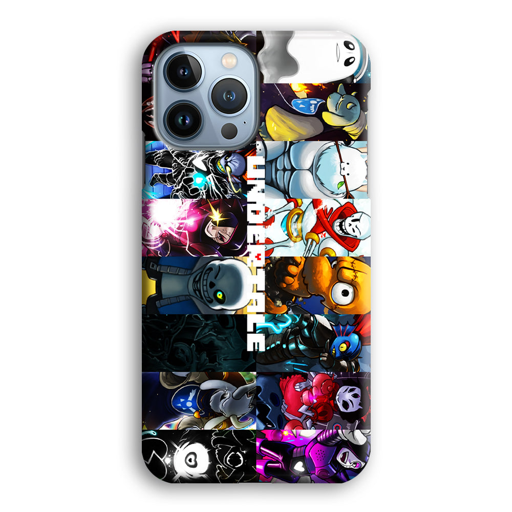 Undertale Collage Art iPhone 14 Pro Max Case