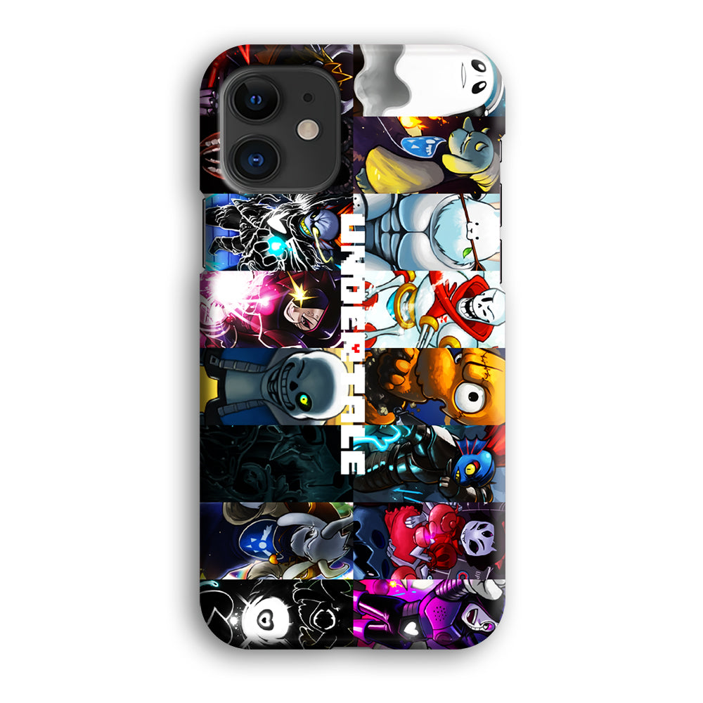 Undertale Collage Art iPhone 12 Case