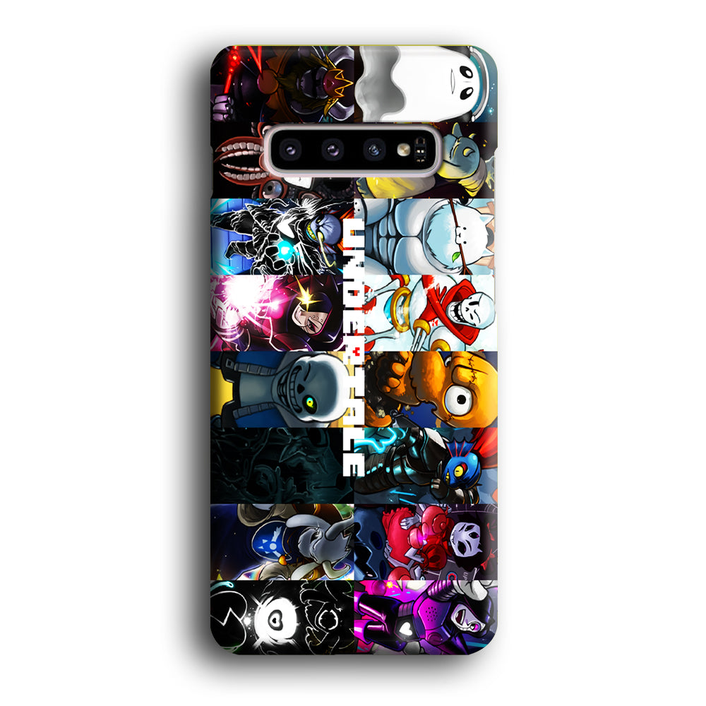 Undertale Collage Art Samsung Galaxy S10 Plus Case