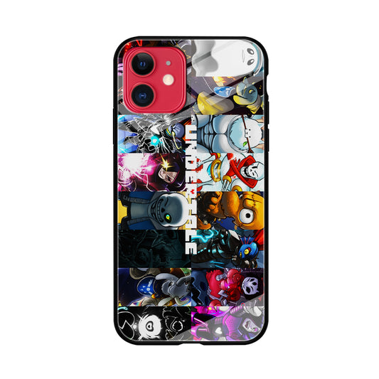 Undertale Collage Art iPhone 11 Case