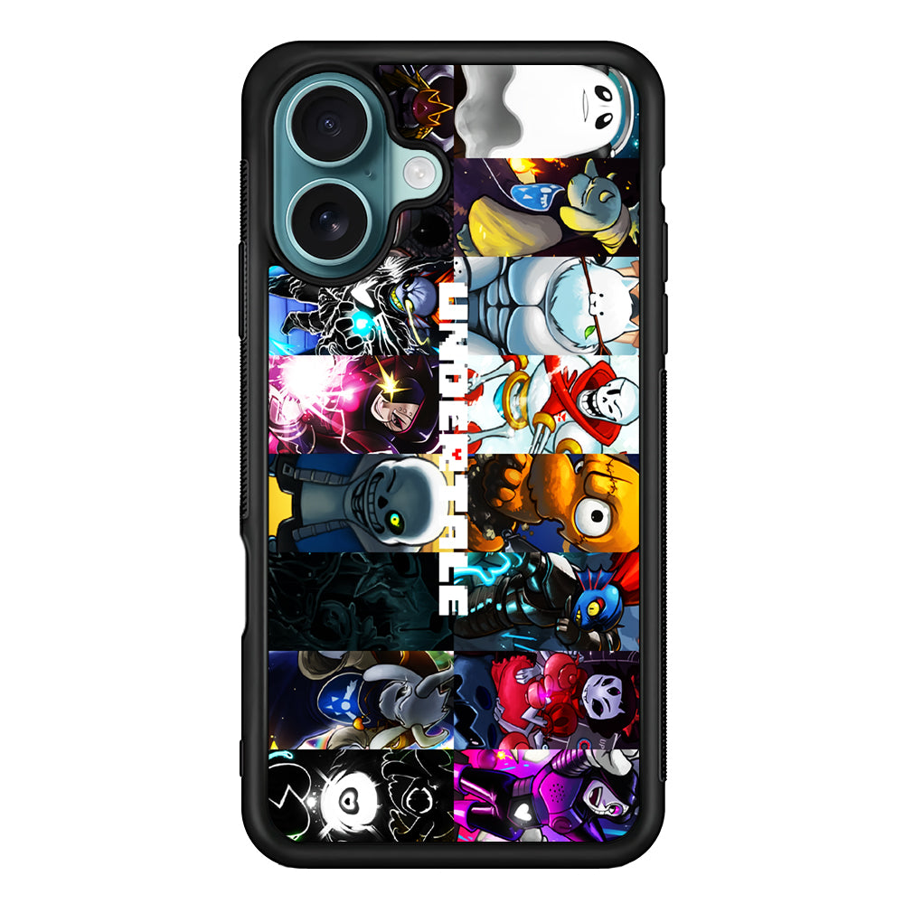 Undertale Collage Art iPhone 16 Case - Altracase