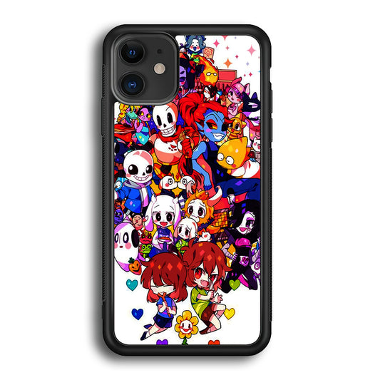 Undertale White iPhone 12 Case