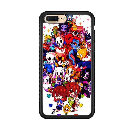 Undertale White iPhone 8 Plus Case