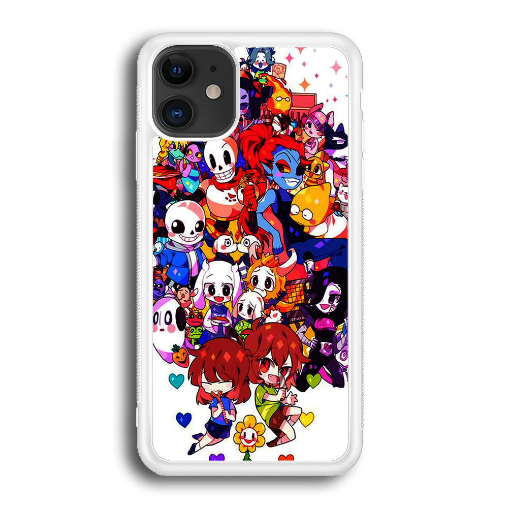 Undertale White iPhone 12 Mini Case