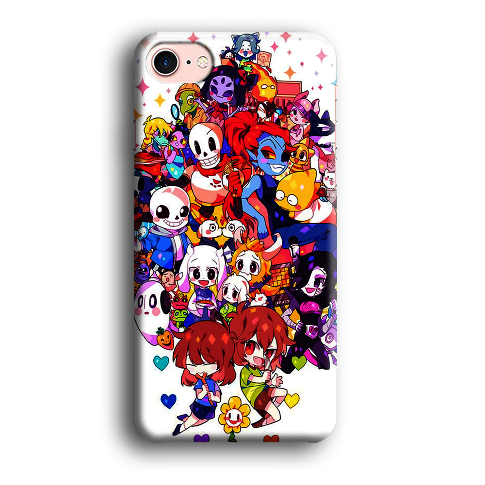 Undertale White iPhone 8 Case