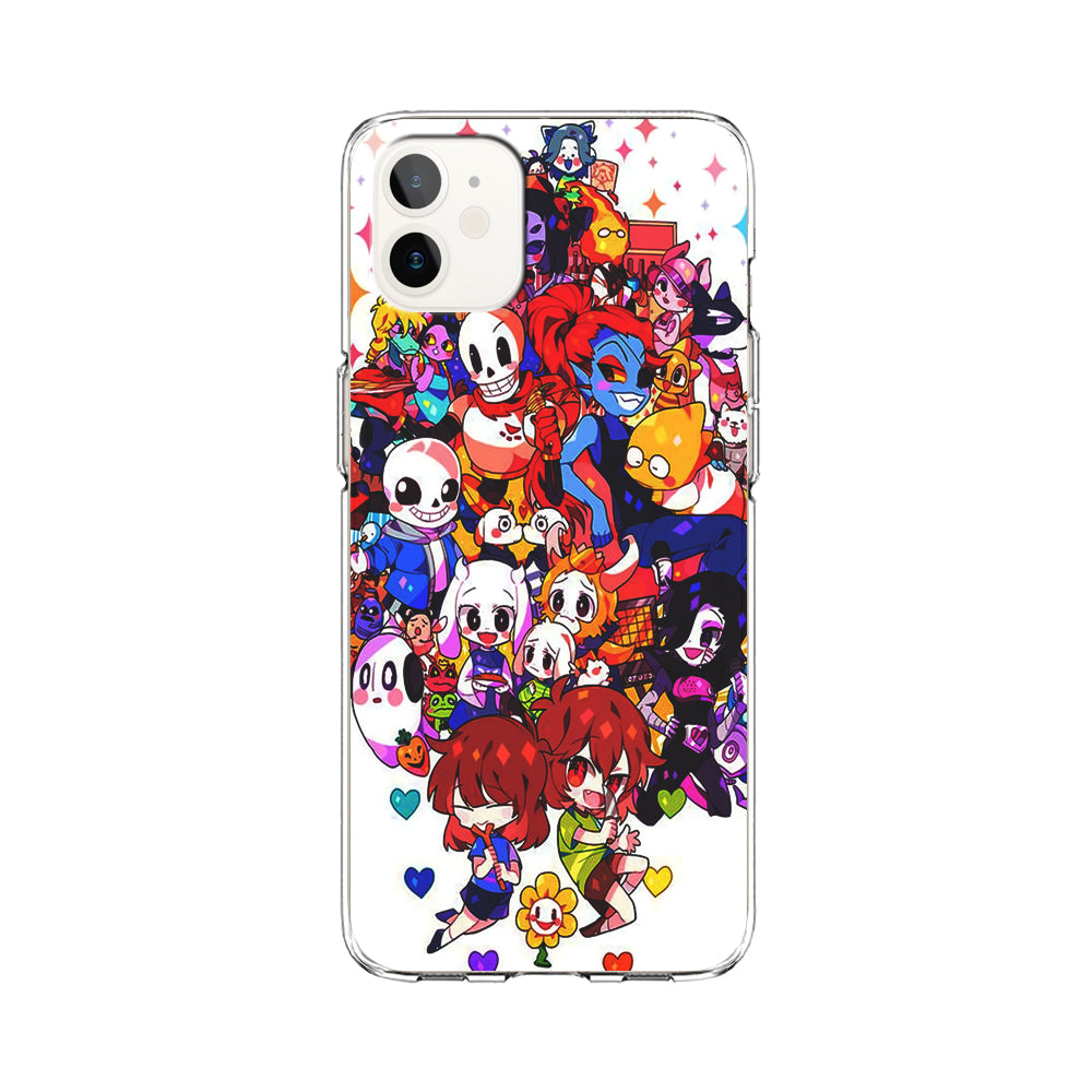 Undertale White iPhone 12 Case