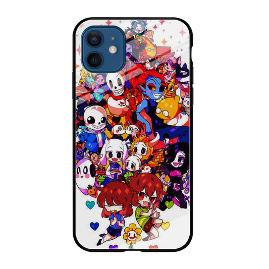 Undertale White iPhone 12 Mini Case