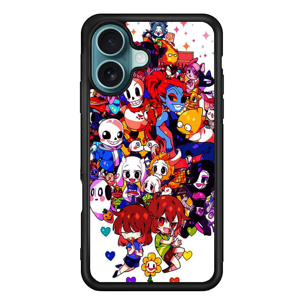 Undertale White iPhone 16 Plus Case - Altracase