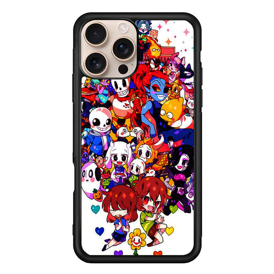 Undertale White iPhone 16 Pro Max Case - Altracase