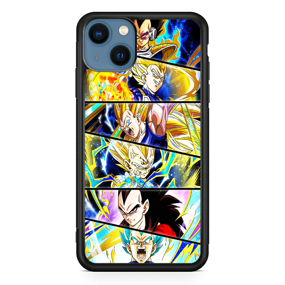 Vegeta Collage Dragon Ball iPhone 14 Plus Case