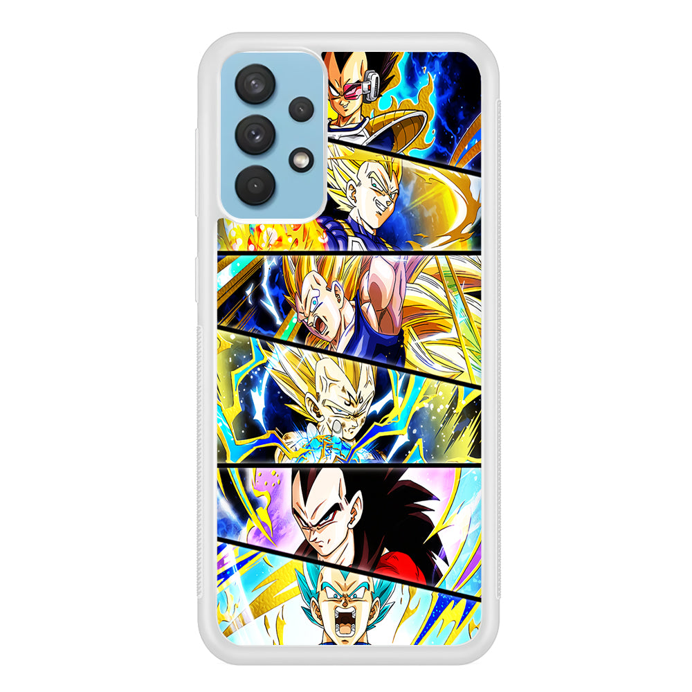 Vegeta Collage Dragon Ball Samsung Galaxy A32 Case