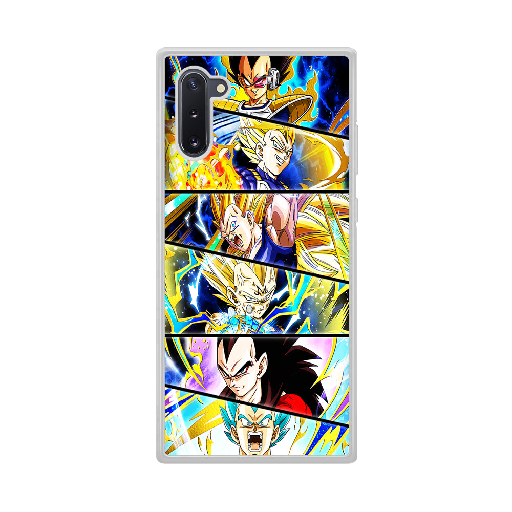 Vegeta Collage Dragon Ball Samsung Galaxy Note 10 Case