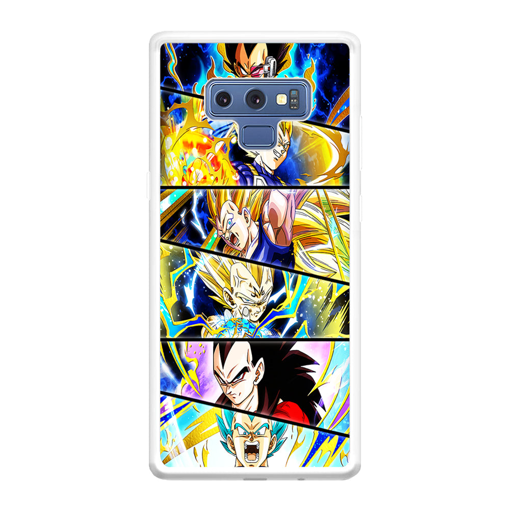 Vegeta Collage Dragon Ball Samsung Galaxy Note 9 Case