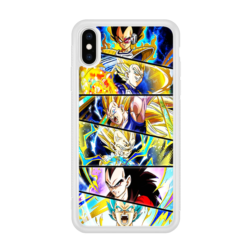 Vegeta Collage Dragon Ball iPhone X Case