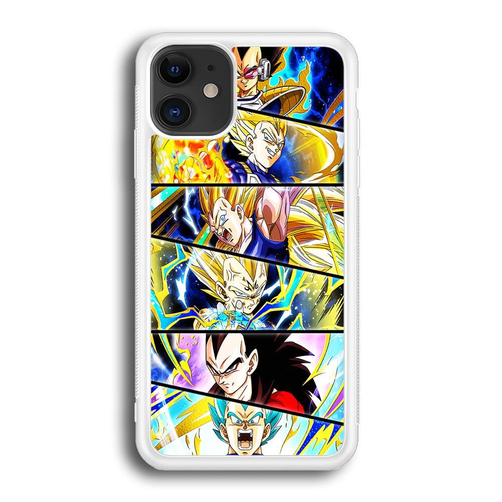 Vegeta Collage Dragon Ball iPhone 12 Case